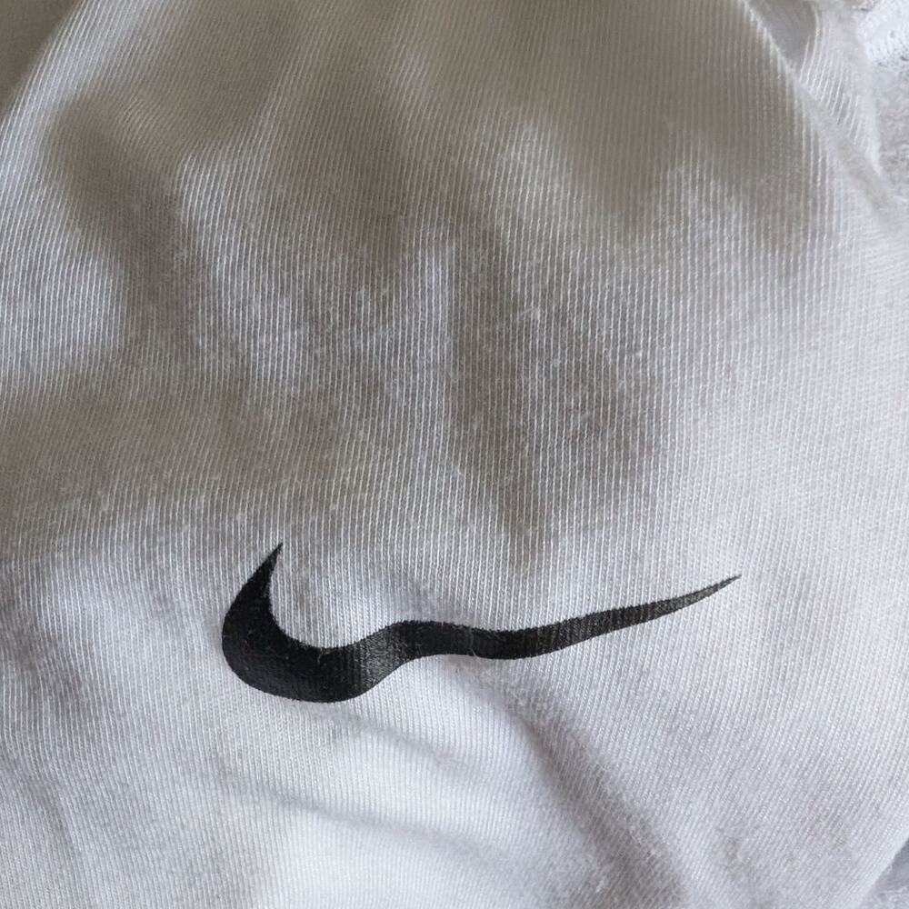 Nike Dri-FIT Tribe Next Chapter Long Sleeve Shirt White Black Yellow Men’s Small - Picture 6 of 7